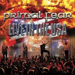 PRIMAL FEAR - Live In The USA - WHITE/BLUE/RED MARBLED 2LP