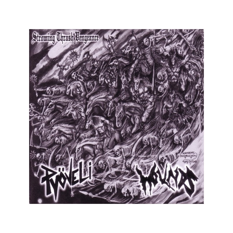 PYÖVELI / WOUND - Storming Thrash Vengeance - CD