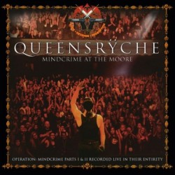 QUEENSRYCHE - Mindcrime At The Moore - TRANSLUCENT RED, SOLID WHITE & BLACK MARBLED 4LP