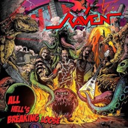 RAVEN - All Hell's Breaking Loose - LP