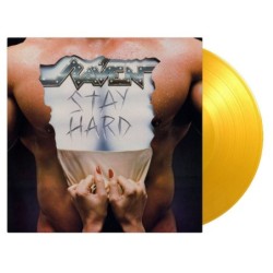 RAVEN - Stay Hard - TRANSLUCENT YELLOW LP