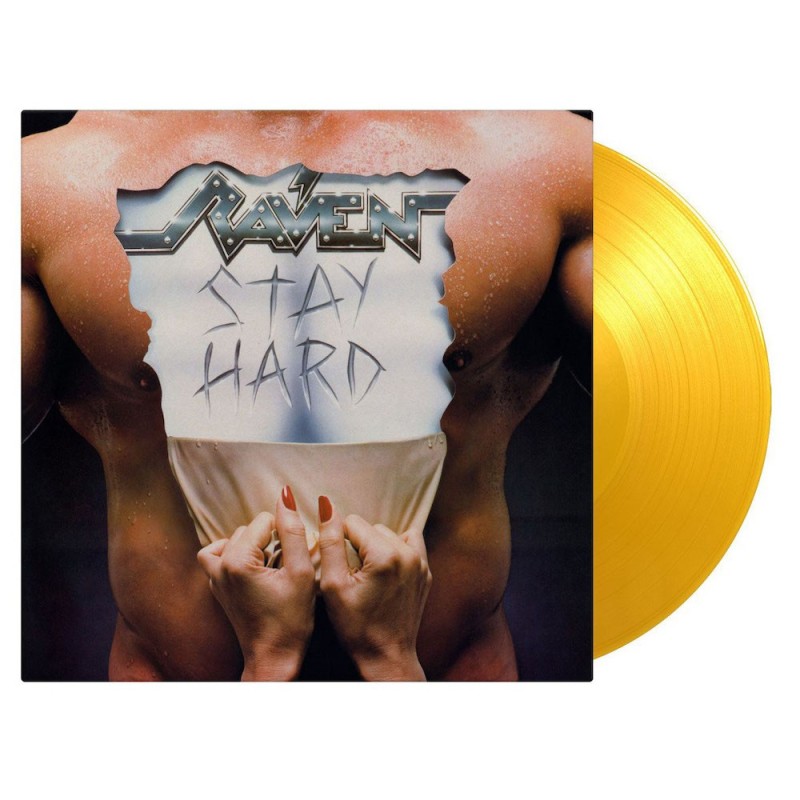 RAVEN - Stay Hard - TRANSLUCENT YELLOW LP