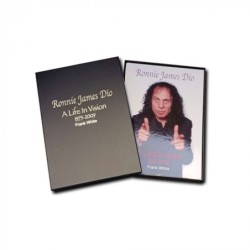 RONNIE JAMES DIO - A Life In Vision 1975-2009 - BOOK