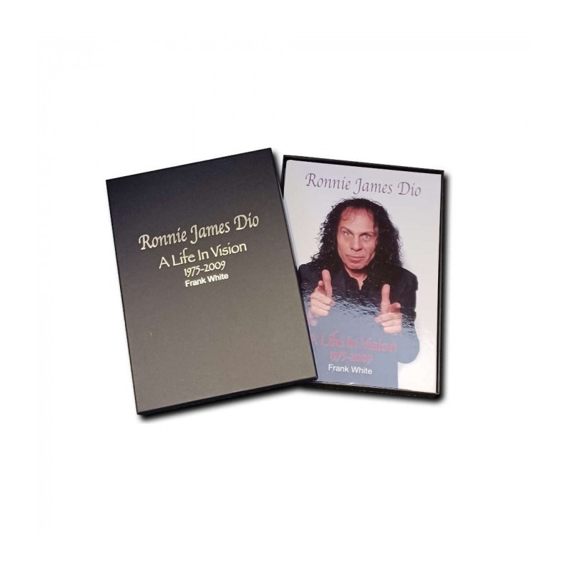 RONNIE JAMES DIO - A Life In Vision 1975-2009 - BOOK