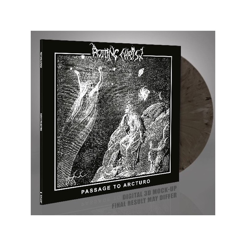 ROTTING CHRIST - Passage To Arcturo - SILVER & BLACK MARBLED LP