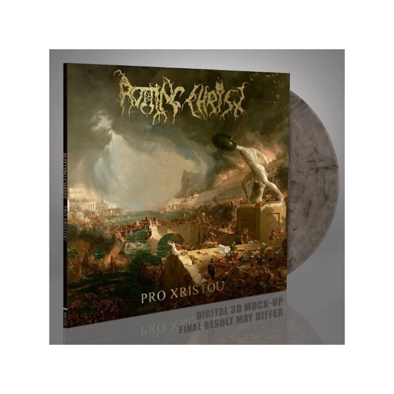 ROTTING CHRIST - Pro Xristou - CRYSTAL CLEAR & BLACK MARBLED LP