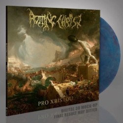 ROTTING CHRIST - Pro Xristou - CRYSTAL CLEAR, RED & BLUE MIXED LP