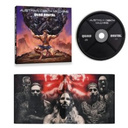 AUSTRIAN DEATH MACHINE - Quad Brutal - DIGI CD