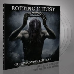 ROTTING CHRIST - The Apocryphal Spells - CRYSTAL TRANSPARENT 3LP