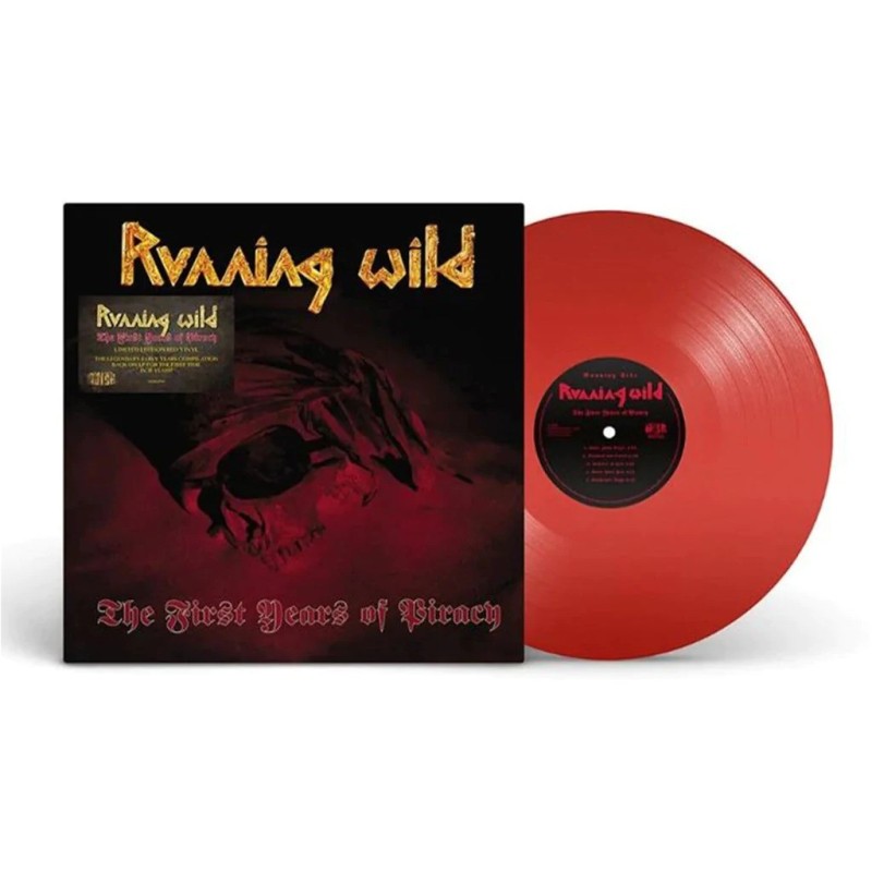 RUNNING WILD - The First Years Of Piracy - RED LP