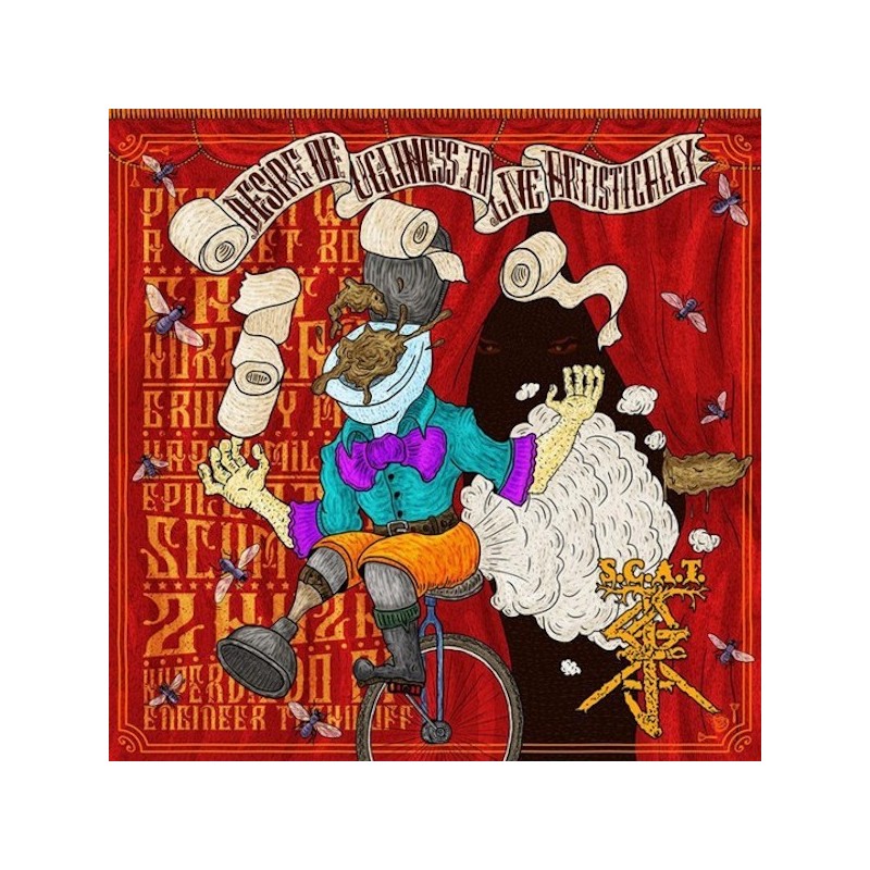 S.C.A.T. / PIGTAILS - Desire Of Ugliness To Live Artistically / Young And Curious - CD