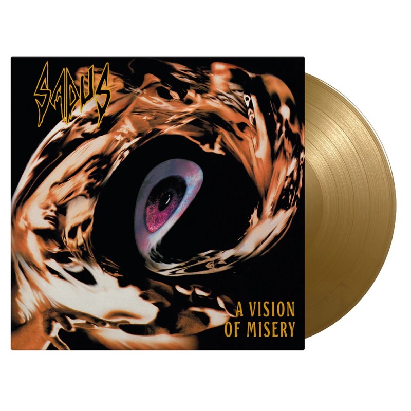 SADUS - A Vision Of Misery - GOLD LP