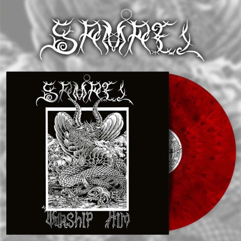 SAMAEL - Worship Him - RED CLOUDY LP
