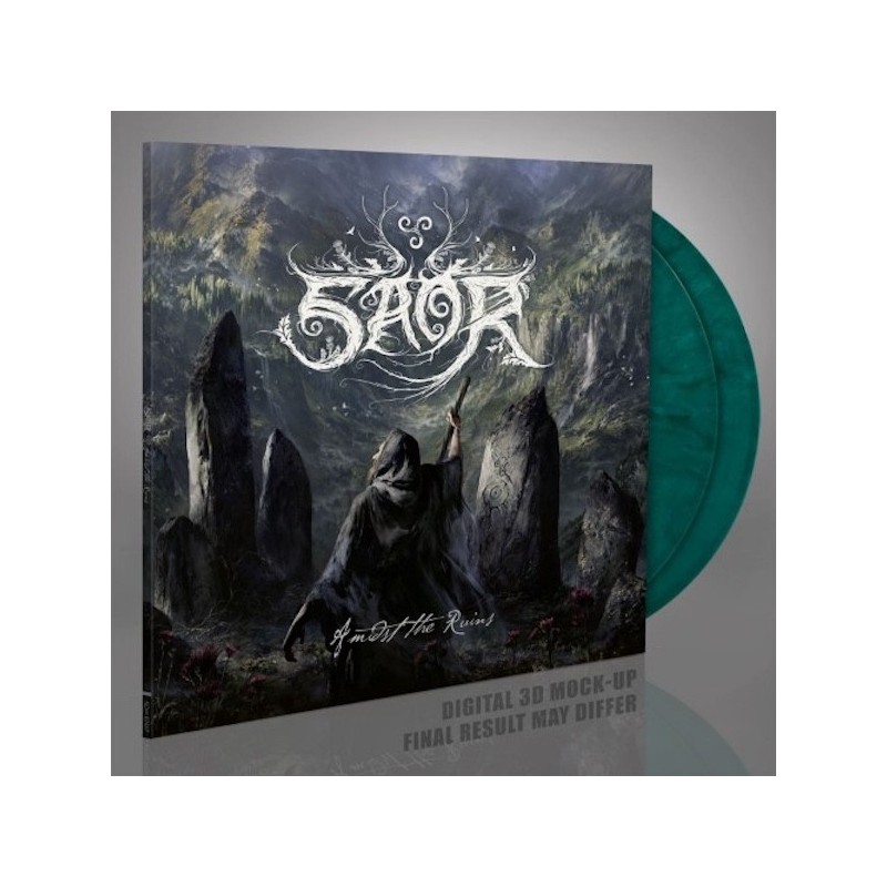SAOR - Admidst The Ruins - GREEN, WHITE & BLACK MARBLED 2LP
