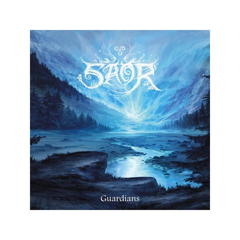 SAOR - Guardians - TRANSPARENT CLEAR, BLUE AND WHITE SPLATTER 2LP