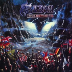 SAXON - Rock The Nations - RED / WHITE / BLUE TRI-COLOUR VINYL LP