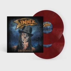 SINNER - Brotherhood - PINK/RED/BLUE/WHITE 2LP