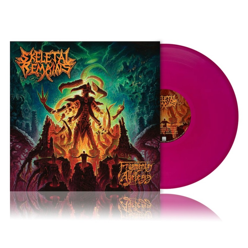 SKELETAL REMAINS - Fragments Of The Ageless - TRANSPARENT MAGENTA LP