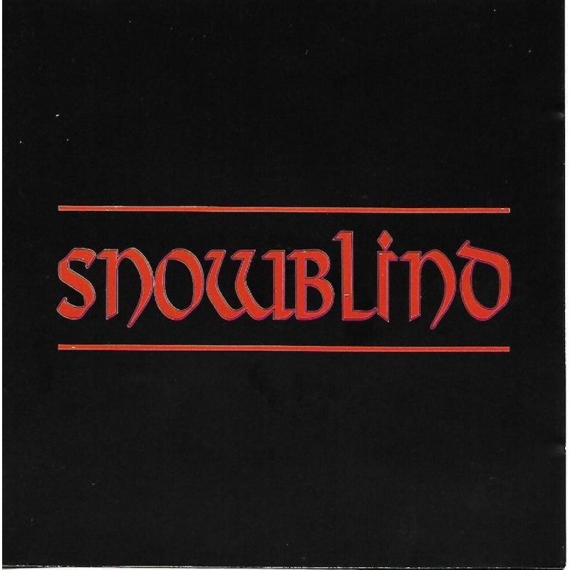 SNOWBLIND - Snowblind - CD
