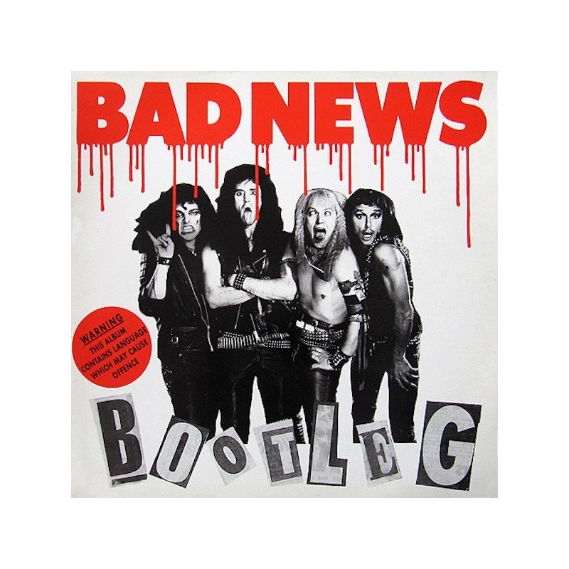 BAD NEWS - Bootleg - CLEAR LP