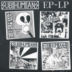 SUBHUMANS - EP-LP - RED LP