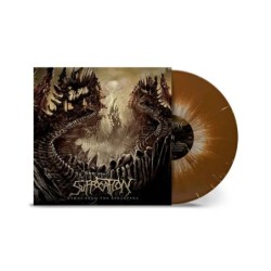 SUFFOCATION - Hymns From The Apocrypha - BROWN WHITE SPLATTER LP