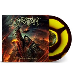 SUFFOCATION - Pinnacle Of Bedlam - YELLOW/BLACK CORONA LP