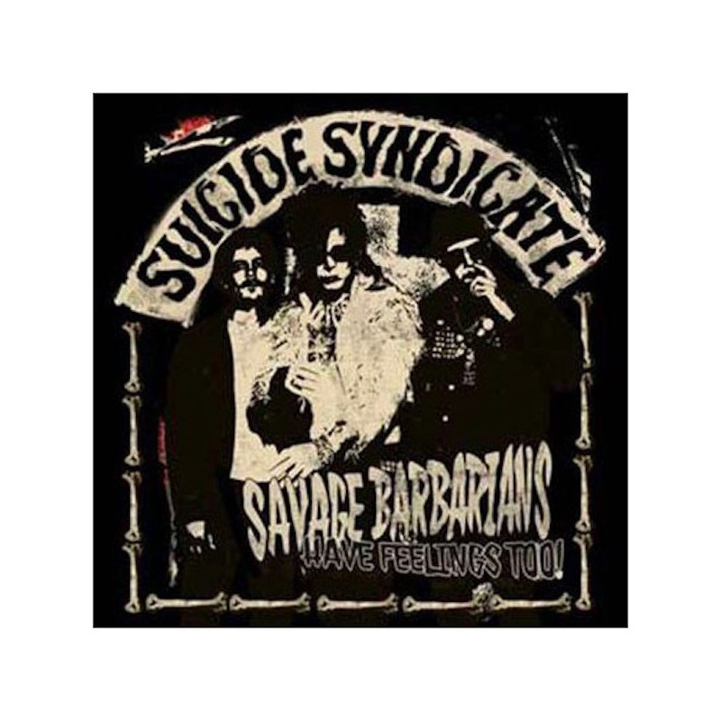 SUICIDE SYNDICATE - Savage Barbarians Have Feelings Too! - BLOOD RED VINYL LP