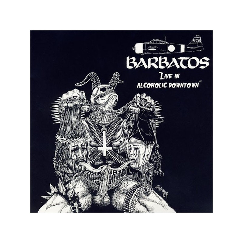 BARBATOS - Live In Alcoholic Downtown - CD