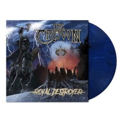 THE CROWN - Royal Destroyer - MIDNIGHT BLUE LP