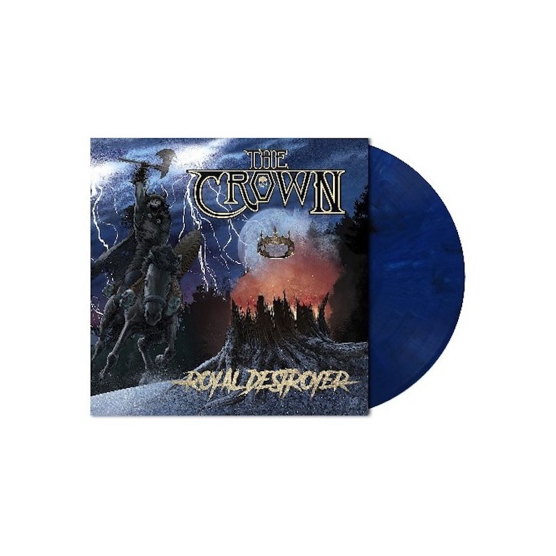 THE CROWN - Royal Destroyer - MIDNIGHT BLUE LP
