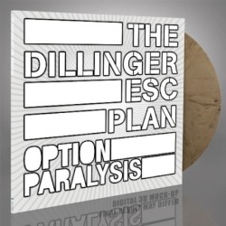 THE DILLINGER ESCAPE PLAN - Option Paralysis - GOLD & BLACK MARBLED LP