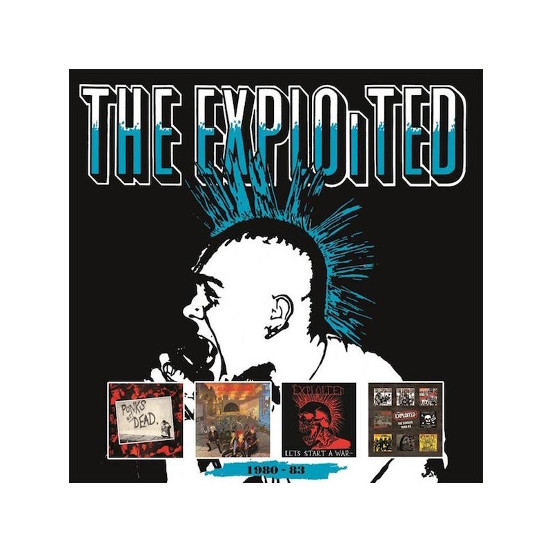 THE EXPLOITED - 1980-83 - BOX 4CD