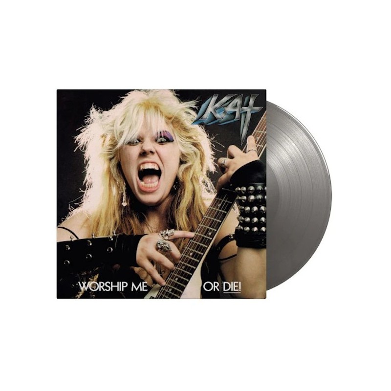 THE GREAT KAT - Worship Me Or Die! - SILVER LP