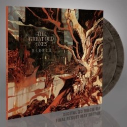 THE GREAT OLD ONES - Kadath - TRANSPARENT AND BLACK MARBLED 2LP