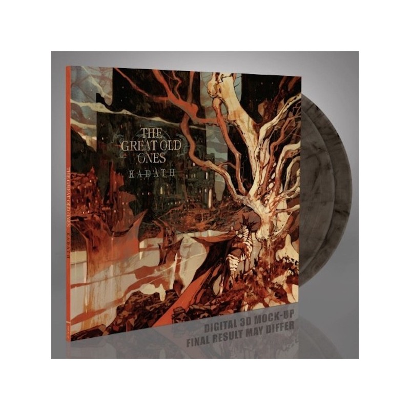 THE GREAT OLD ONES - Kadath - TRANSPARENT AND BLACK MARBLED 2LP