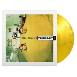THERAPY? - Semi-Detached - YELLOW & BLACK MARBLED LP