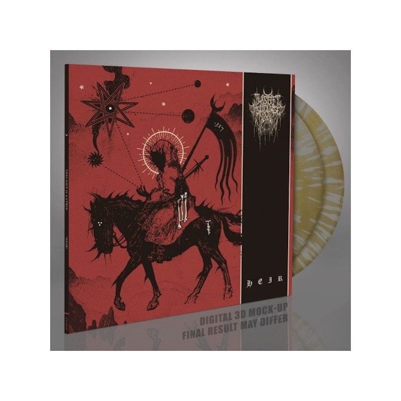 THIS GIFT IS A CURSE - Heir - GOLD W/ SILVER SPLATTERS 2LP
