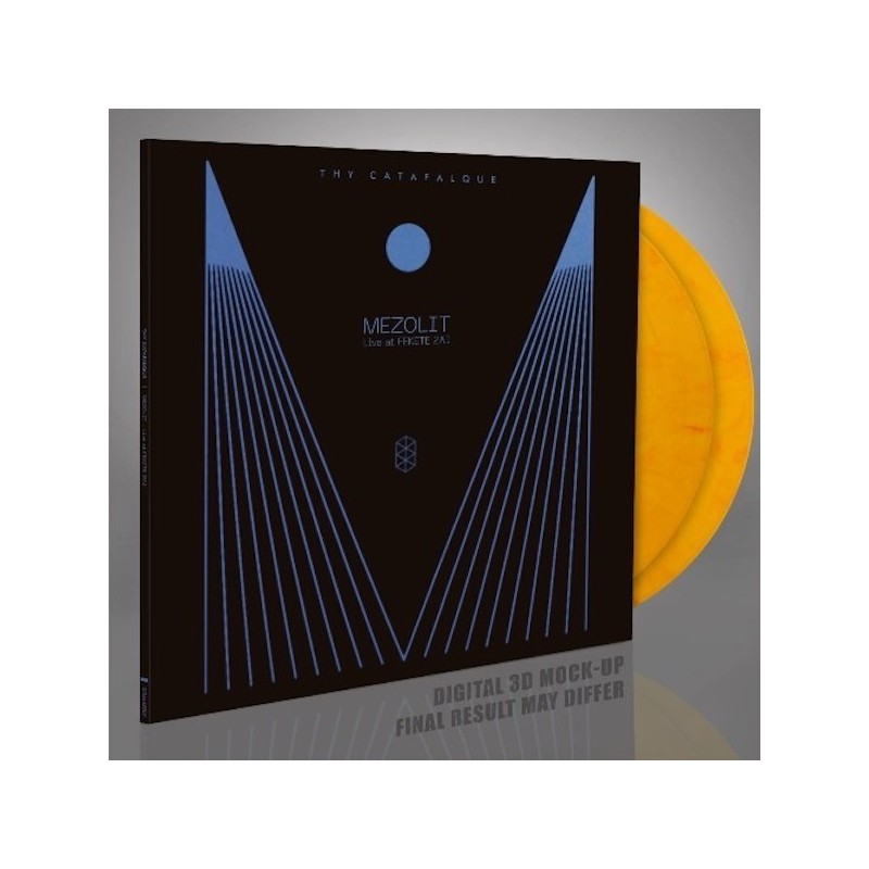 THY CATAFALQUE - Mezolit – Live At Fekete Zaj - YELLOW, RED & ORANGE MIXED 2LP