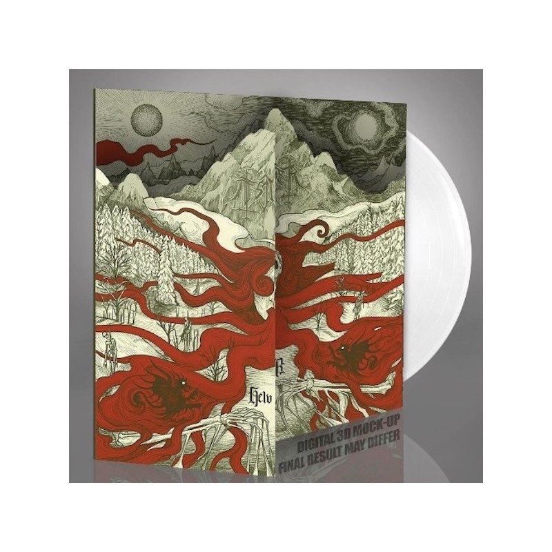 TSJUDER - Helvegr - CRYSTAL CLEAR & WHITE MARBLED LP