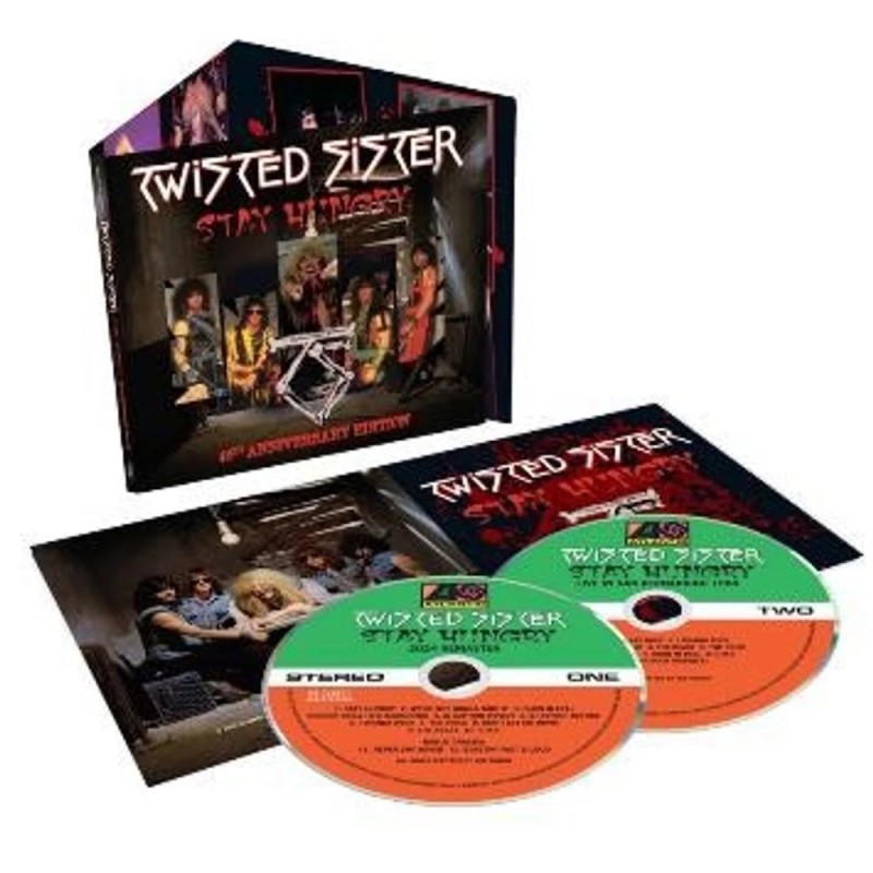 TWISTED SISTER - Stay Hungry - 40TH ANNIVERSARY EDITION 2CD