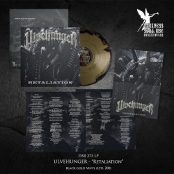 ULVEHUNGER - Retaliation - BLACK / GOLD LP