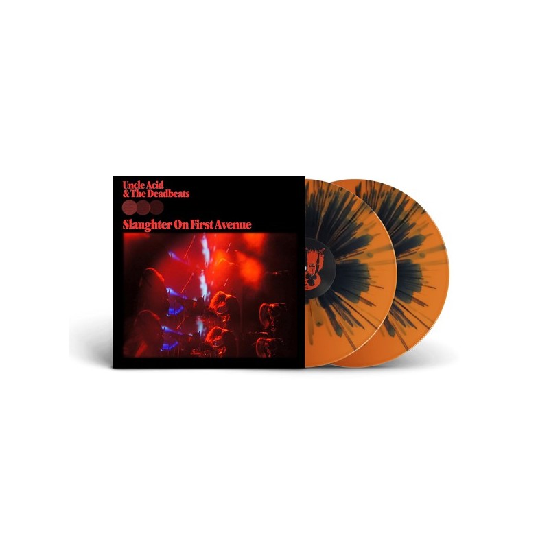 UNCLE ACID & THE DEADBEATS - Slaughter On First Avenue - ORANGE SPLATTER 2LP