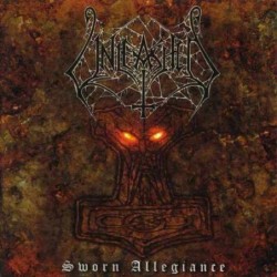 UNLEASHED - Sworn Allegiance - ORANGE/BROWN SWIRL LP