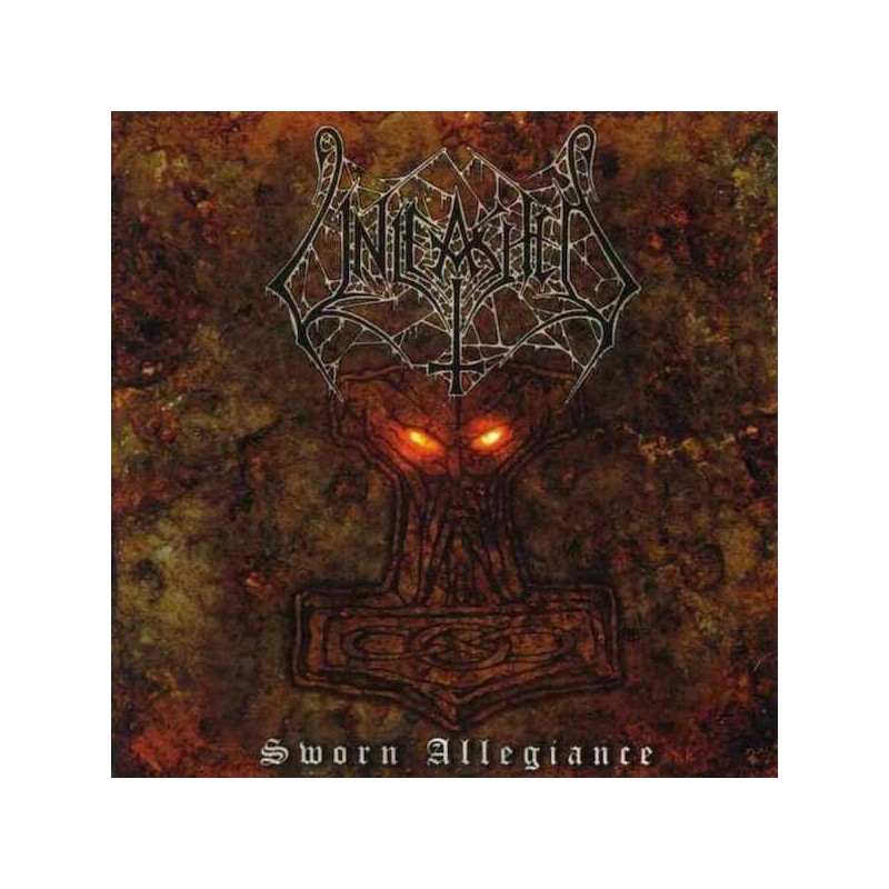 UNLEASHED - Sworn Allegiance - ORANGE/BROWN SWIRL LP