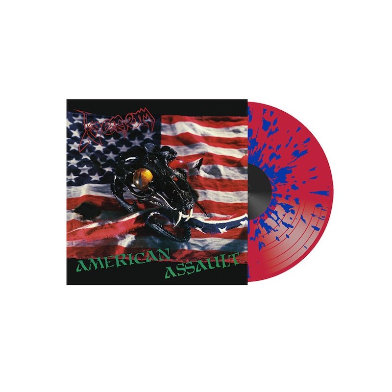 VENOM - American Assault - SPLATTER LP