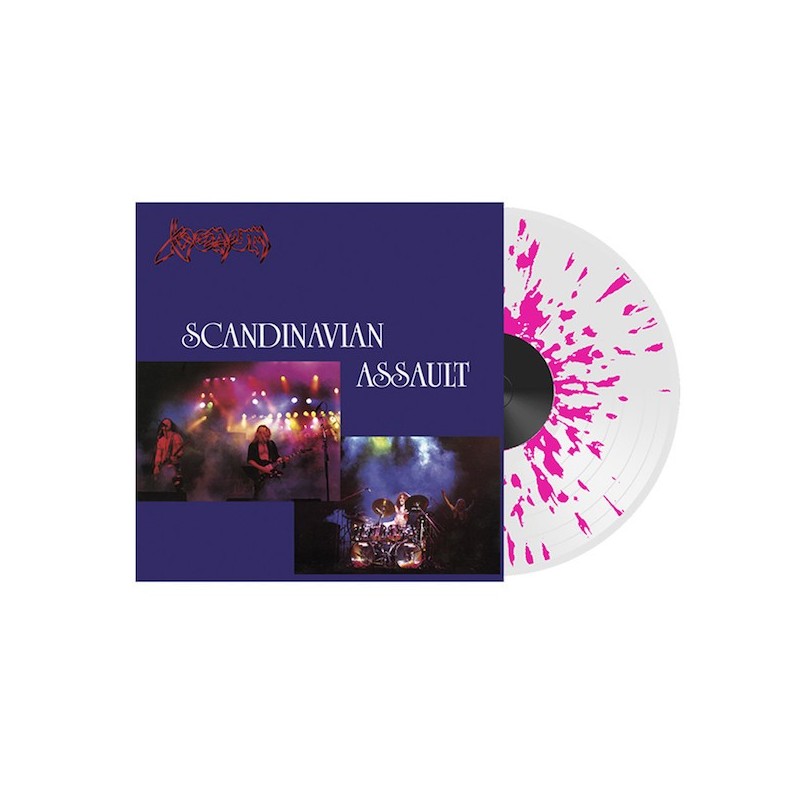 VENOM - Scandinavian Assault - SPLATTER LP