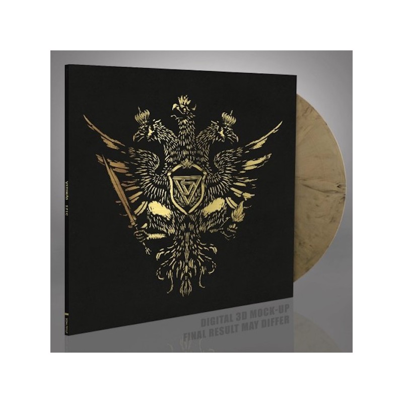 VLTIMAS - Epic - GOLD & BLACK MARBLED LP