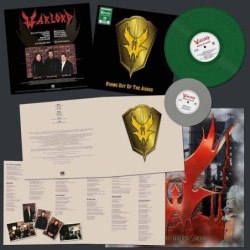 WARLORD - Rising Out Of The Ashes - EVERGREEN LP+7"