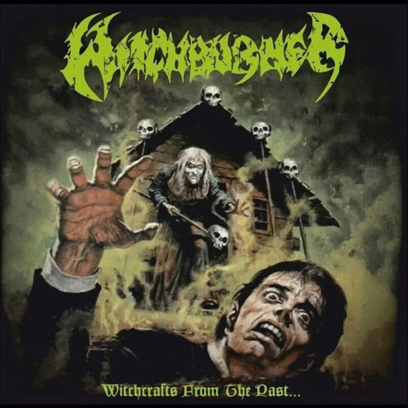 WITCHBURNER - Witchcrafts From The Past... - TRANSPARENT GREEN LP